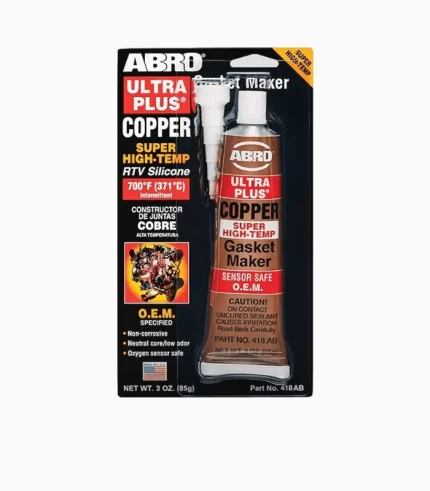 ABRO Ultra Plus Copper RTV Silicone Gasket Maker, Bans Auto Store