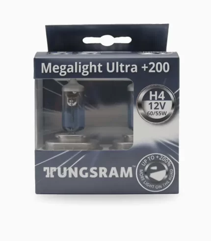 tungsram megalight ultra +200 H4, Bans Auto Store