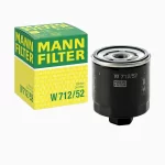 MANN FILTER W71252 Oil Filter For Audi-Seat-VW-Skoda, Bans Auto Store