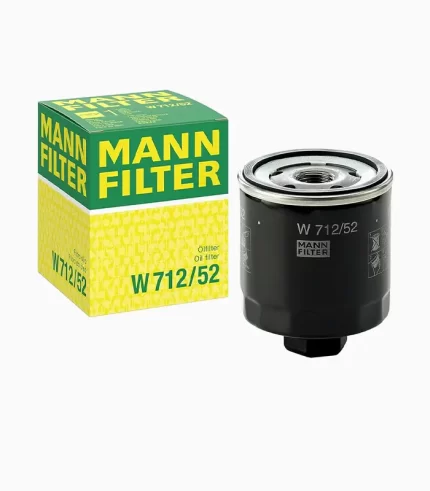 MANN FILTER W71252 Oil Filter For Audi-Seat-VW-Skoda, Bans Auto Store