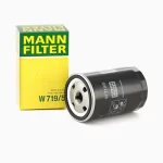 MANN FILTER W719/5 Oil Filter For VW-Skoda, Bans Auto Store