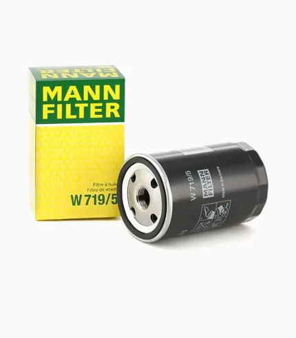 MANN FILTER W719/5 Oil Filter For VW-Skoda, Bans Auto Store