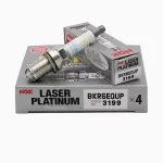 NGK 3199 BKR6EQUP Laser Platinum Spark Plugs, Bans Auto Store