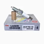 NGK 95536 ZKR7BI-10 Laser Iridium Spark Plugs, Bans Auto Store