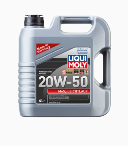 LIQUI MOLY 20W-50 Mos2 Engine Oil, Bans Auto Store