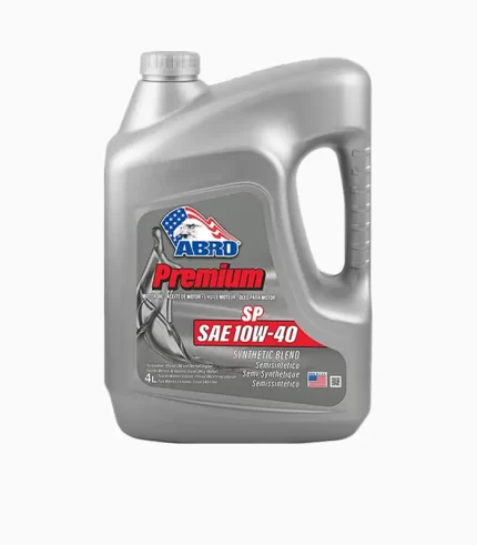 ABRO Premium Synthetic Blend 10W-40 4L SP, Bans Auto Store