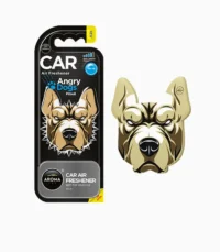 Aroma Polymers Angry Dogs Car Air Freshener Fresh Linen, Bans Auto Store