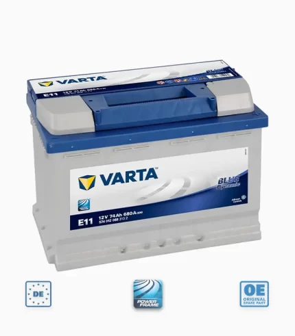 VARTA DIN74 E11, Bans Auto Store