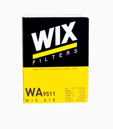 WIX WA9511 Air Filter For BMW E90, Bans Auto Store