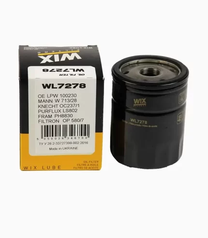 WIX WL7278 Oil Filter For MG 5, Bans Auto Store