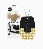 Aroma Cellulose Prestige Card Car Air Freshener Gold, Bans Auto Store