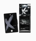 Aroma Cellulose Xtra Car Air Freshener Silver, Bans Auto Store