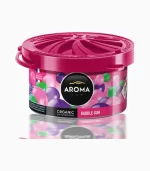 Aroma ORGANIC Car Air Freshener Bubble Gum, Bans Auto Store