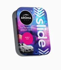 Aroma ORGANIC SLIDE Car Air Freshener Bubble Gum, Bans Auto Store