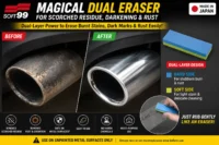 Soft99 20539 Magical Dual Eraser for Scorched Residue, Darkening and Rust 1pc, Bans Auto Store 5